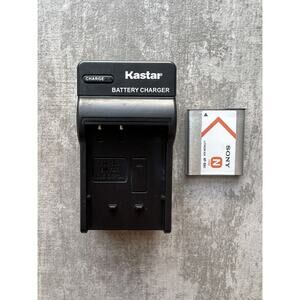 Kastar Battery Wall Charger NP-BN1 BC-CSN & Sony Cyber-shot DSC-W830 W/ Battery